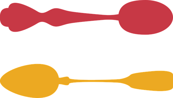 Spoon The Dish Kitchen Cutlery Home Coffee - Colher De Chá Desenho (602x340)