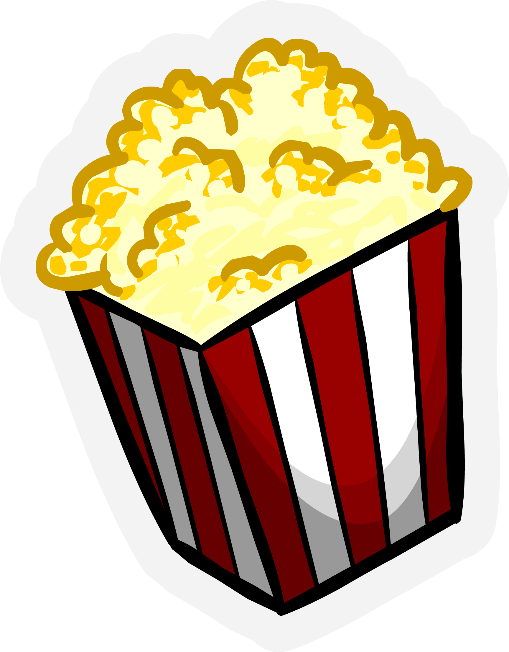 Popcorn - Popcorn With Transparent Background (1727x2209)