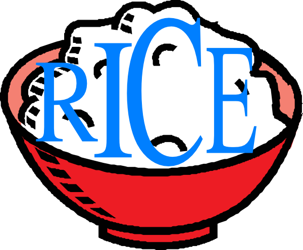 Free Clip Art Rice (600x496)