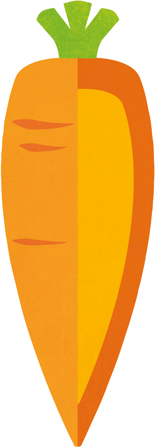 100% Organic - Carrot (1000x1657)