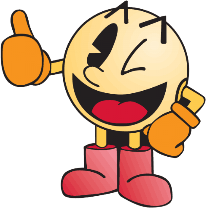 Thumbs Up Photo - Retro Pacman (700x700)