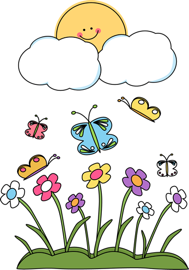 Spring Clip Art - Spring Season Clip Art (386x550)