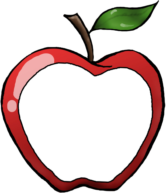 Pin By Алиса On Т Autumn Ap - Clip Art Apples (689x800)