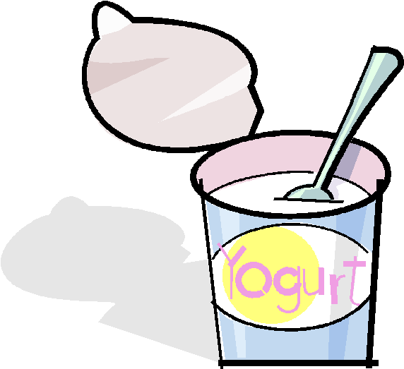 Yogurt Was The World's First Probiotic - Joghurt Clipart (581x532)