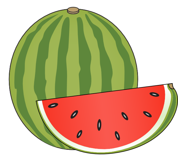 Watermelon Image Clip Art (600x537)