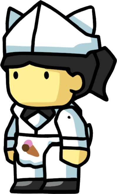 Food Service Worker Female - Food Service Worker Female (398x656)
