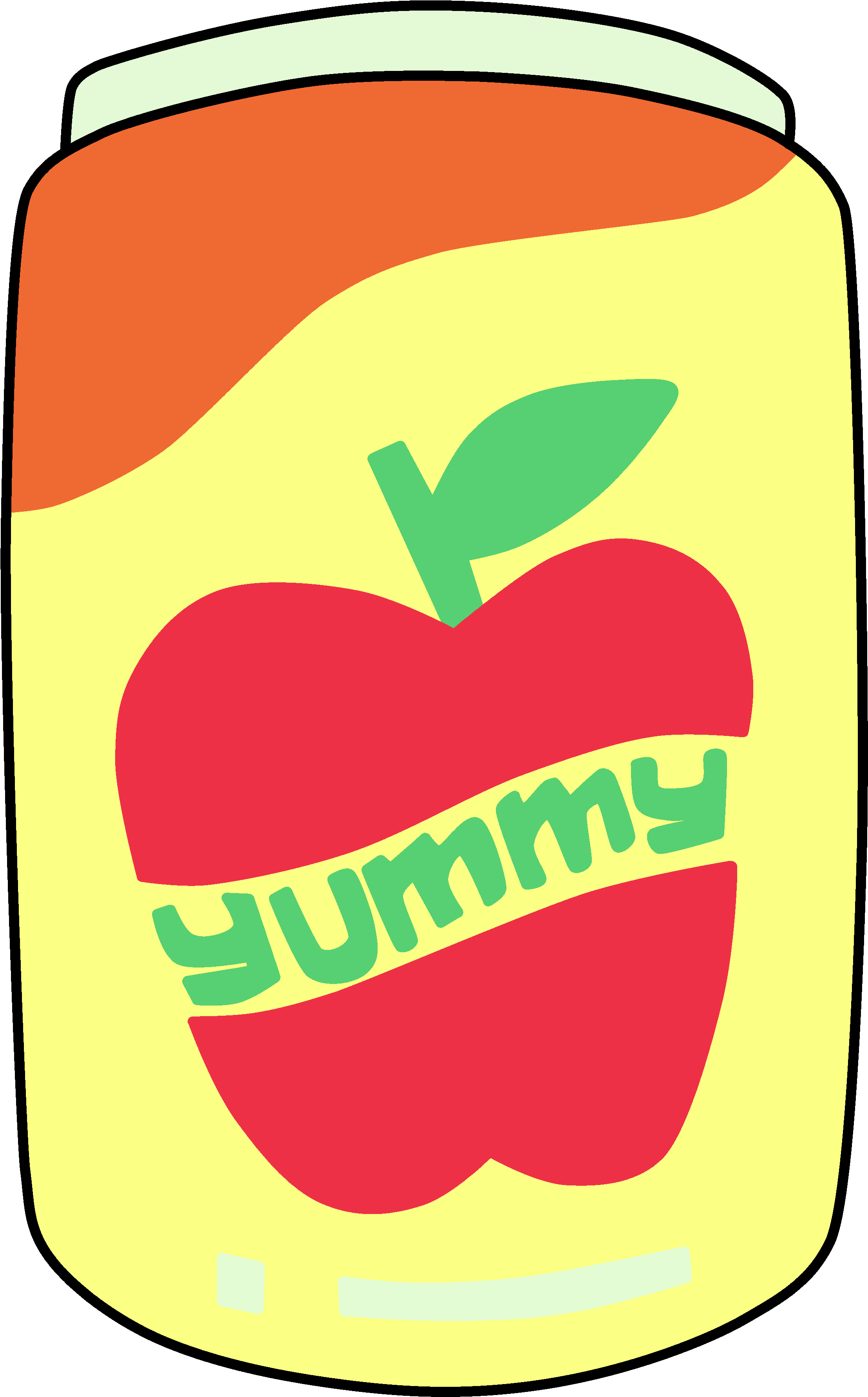 Yummy Apple Juice - Emblem (2555x3878)