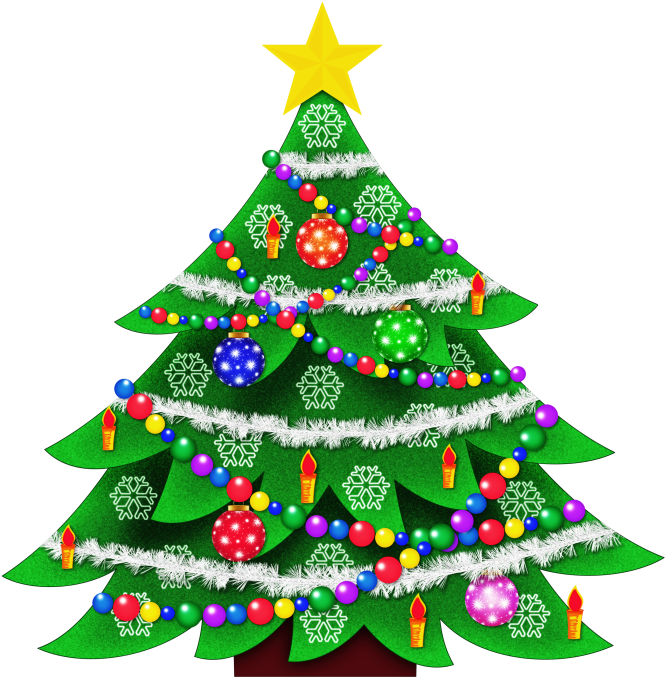 2016 Holiday Food Guide - Christmas Tree Images Clip Art (670x684)