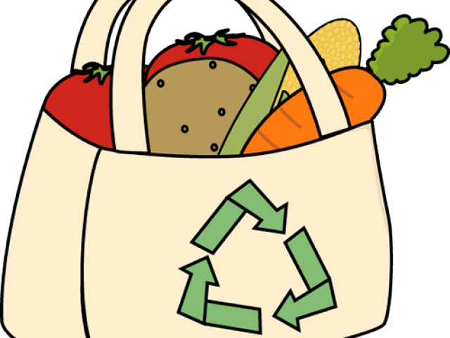 Free Grocery Cliparts - Shopping Bags Clip Art (640x480)