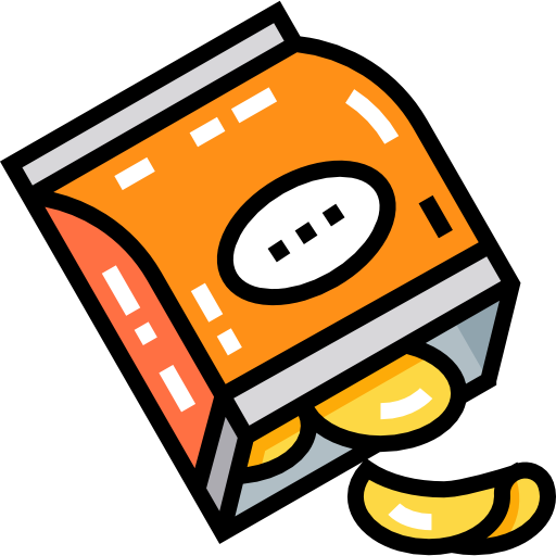 Salty And Processed Snacks - Starchy Foods (512x512)