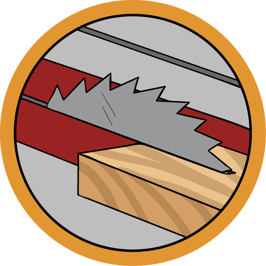 Table Saw Class - Table Saw Clipart (542x542)