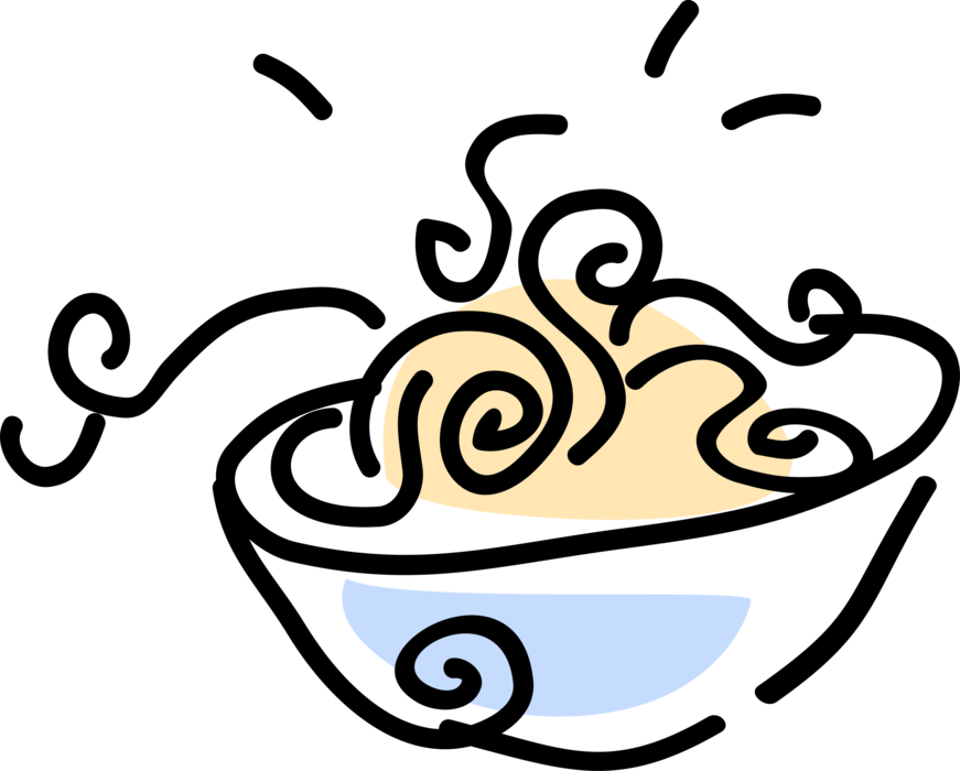 Vector Illustration Of Italian Cuisine Spaghetti Pasta - Vector Illustration Of Italian Cuisine Spaghetti Pasta (871x700)