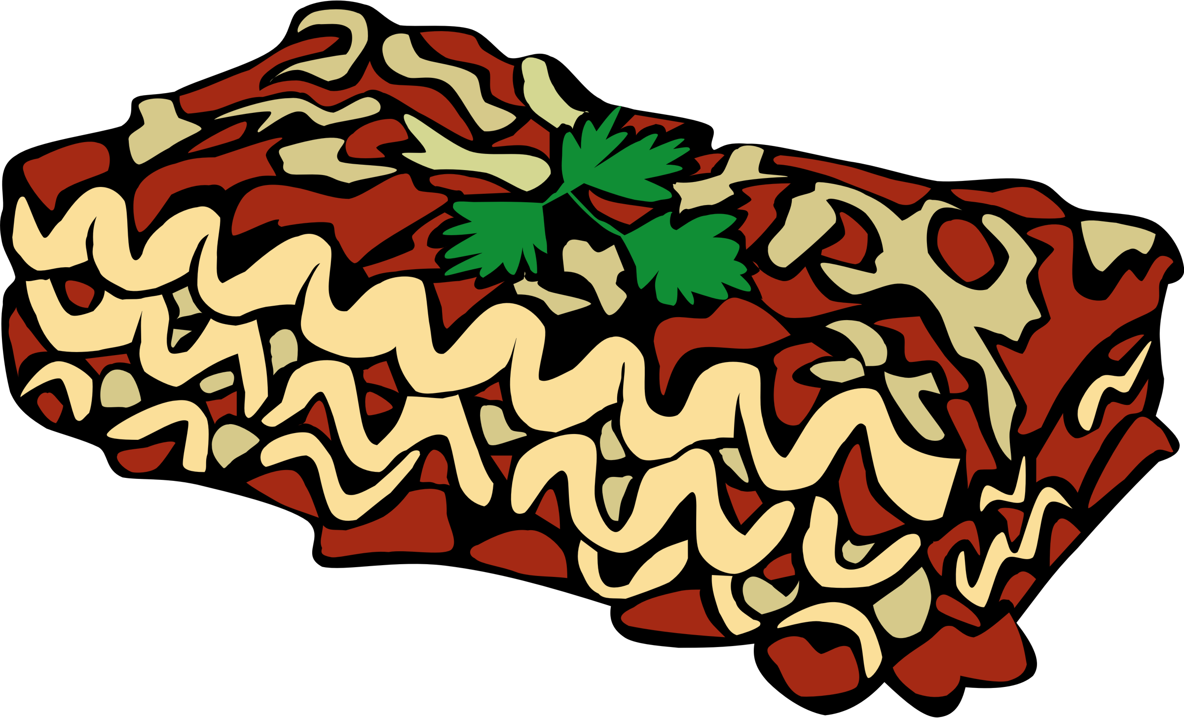 Food, Burger, Italian, Beef, Meat - Lasagna Clip Art (2400x1456)