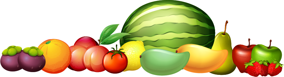 Healthy Fruits And Vegetable - Fruit (919x250)