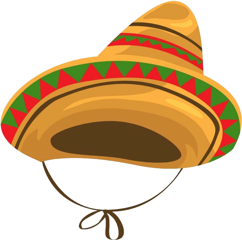 Hat Sombrero Stock Photography Clip Art - Cartoon Sombrero Png (798x800)