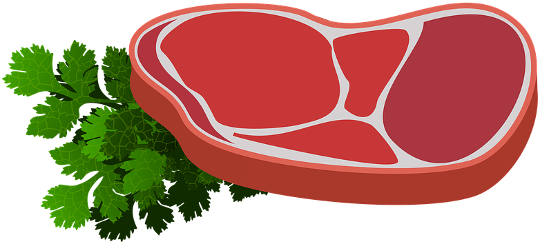 Meat Food Cliparts - Carne Ilustracion (960x493)