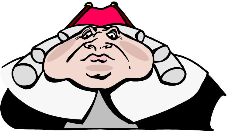 Supreme Court Clip Art - Judge Face Clip Art (750x430)