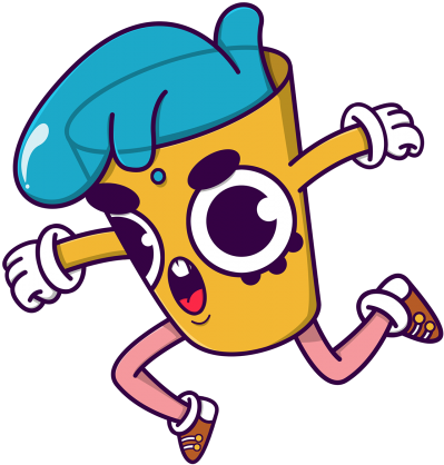 Awesome Food Cartoons By Artist Reda El Mraki - Food Cartoons (429x500)