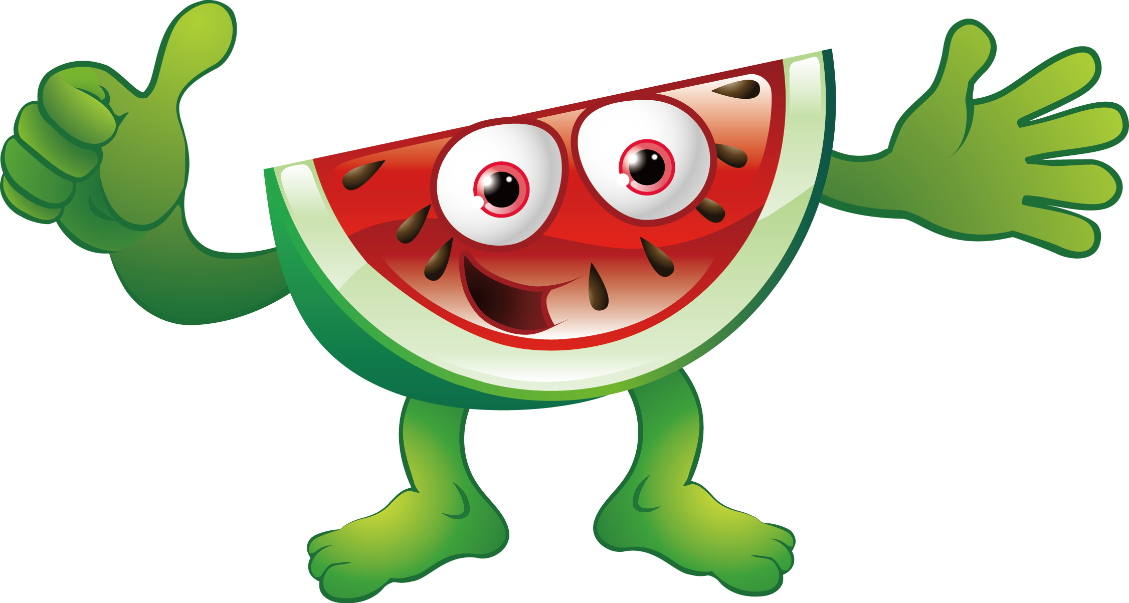 Watermelon Guyfood Clipartart - Water Melon Clipart (2252x1203)