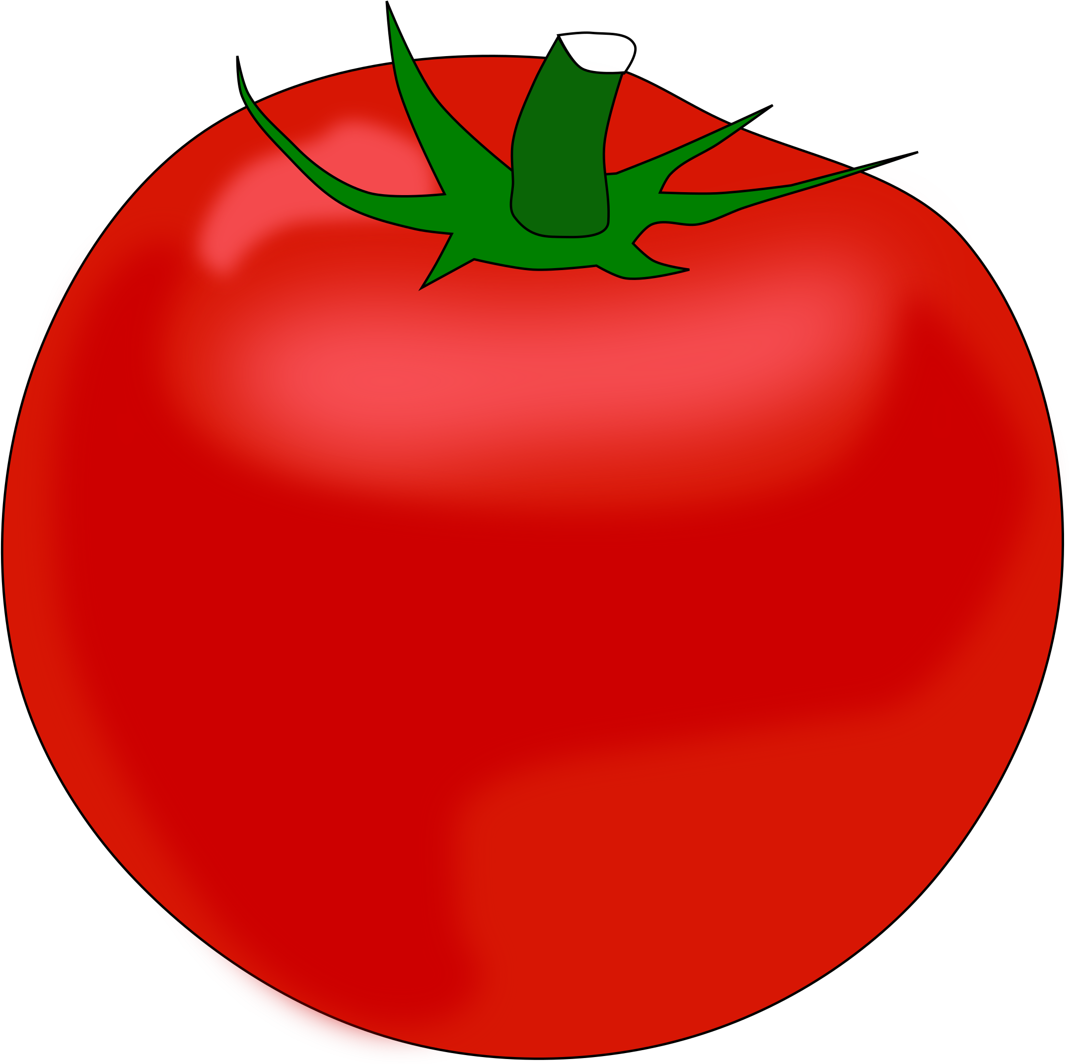 Tomato Clipart Cartoon - Dont Be A Litterbug (2400x2400)