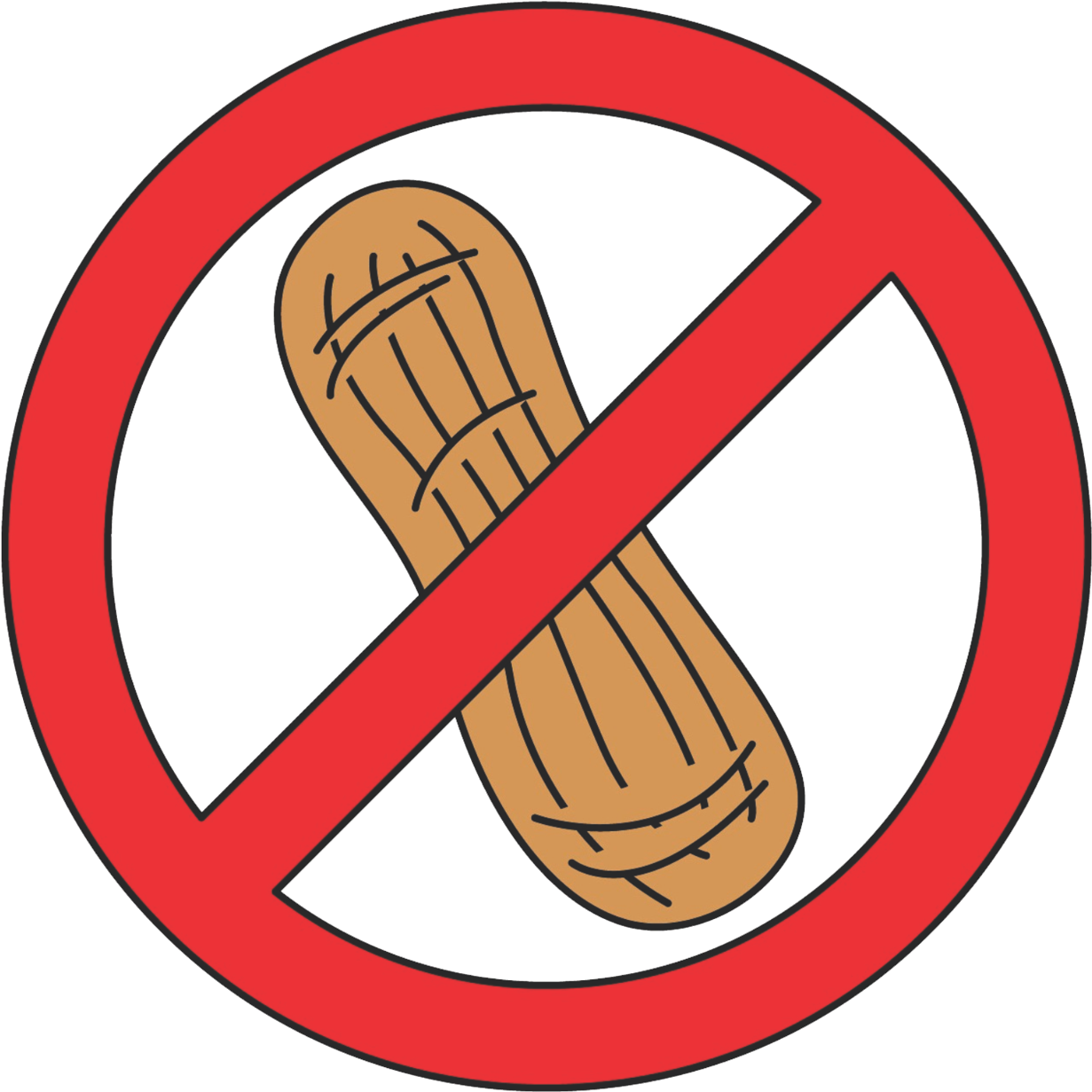 1 Symbol Img - Peanut Allergy Clipart (1277x1270)