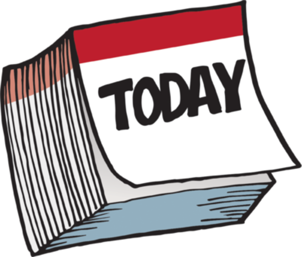 Today - Today Is Clip Art (600x512)