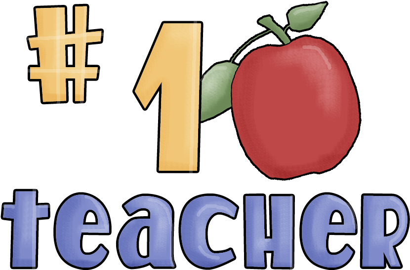 Com, Custom Candy Wrappers And Other Party Favors - #1 Teacher Apple Clipart (861x585)