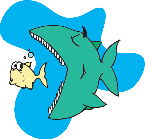Big Fish - Ocean Food Chain Gif (484x464)