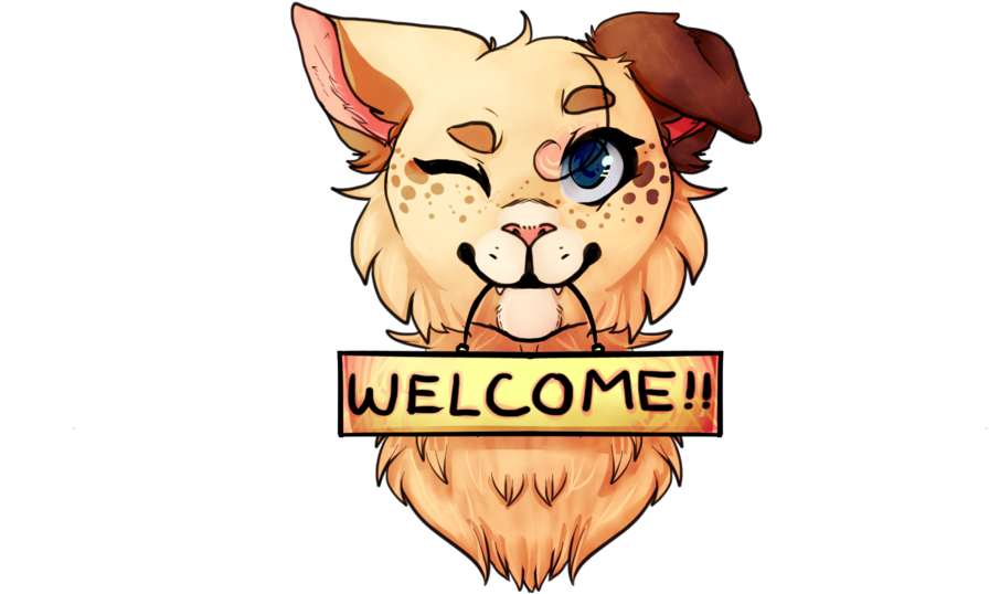 Welcome Symbol By Splashamantha - Cartoon (1024x576)