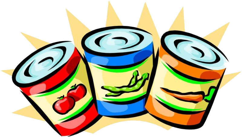 Fooddrive - Canned Food Clip Art (800x454)
