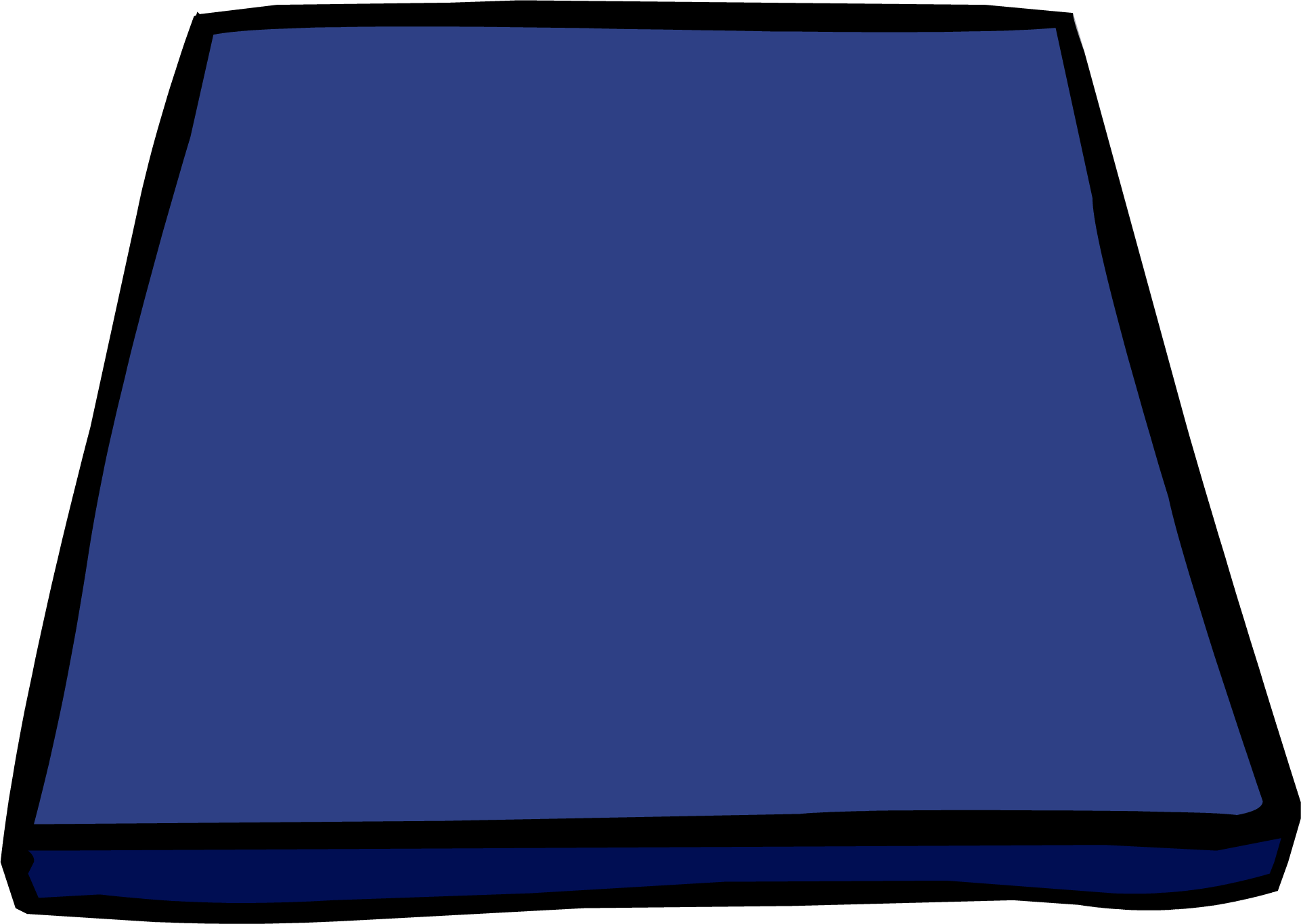 Blue Gym Mat Sprite 003 - Gym Mat Clipart (1922x1365)