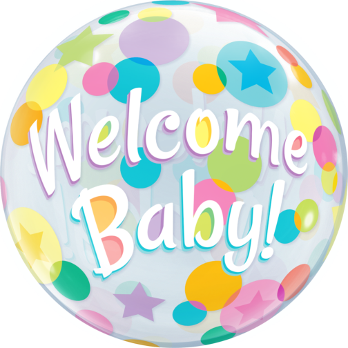 Welcome Baby Cliparts - Welcome Baby Balloon (600x600)