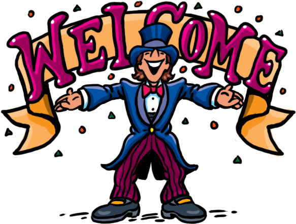 Welcome School Clipart - Welcome Images With Cartoons (600x450)