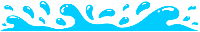 Pool Clipart Pool Wave - Water Splash Clipart (640x320)