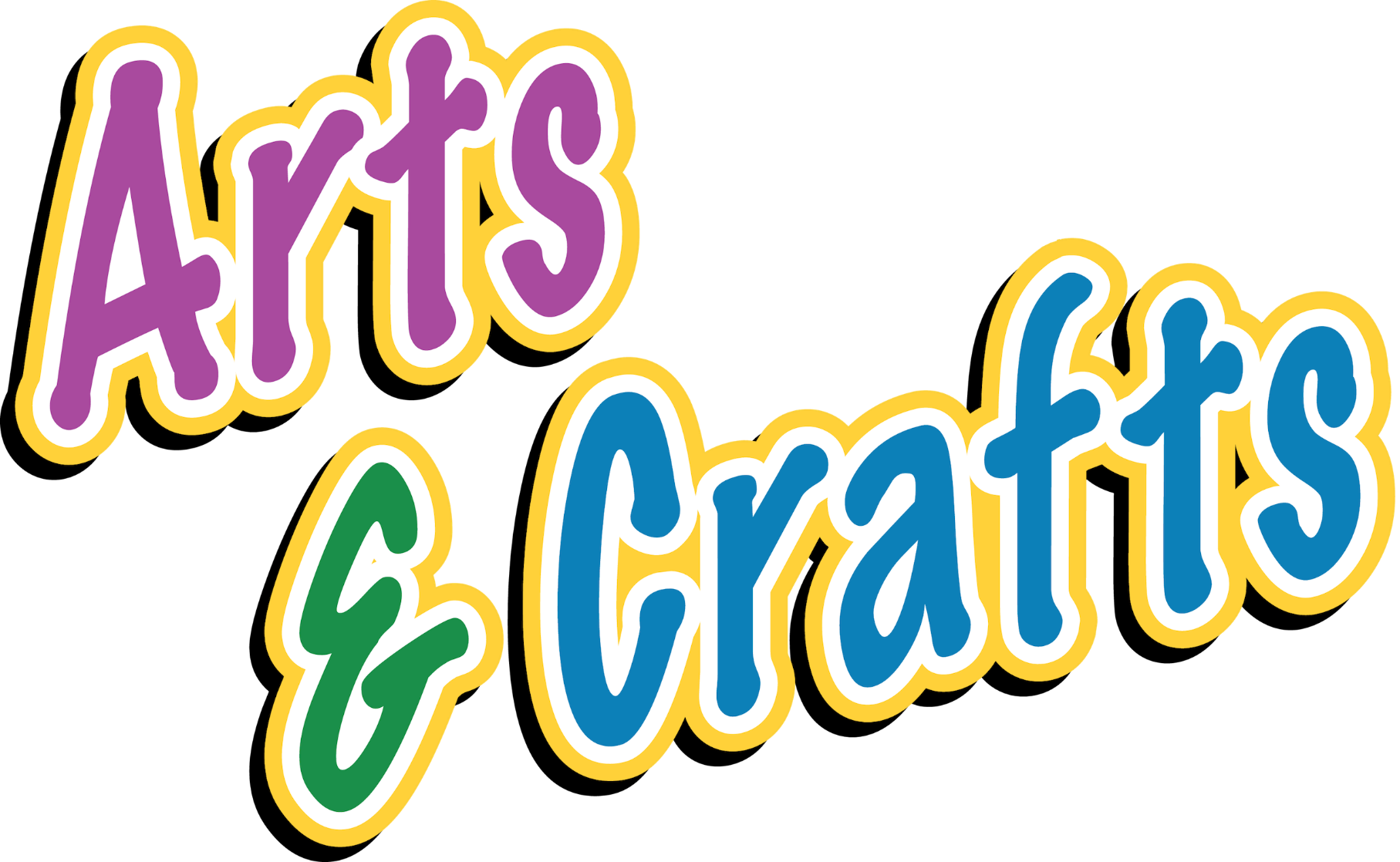 Arts And Crafts - Arts And Crafts Word (1815x1118)