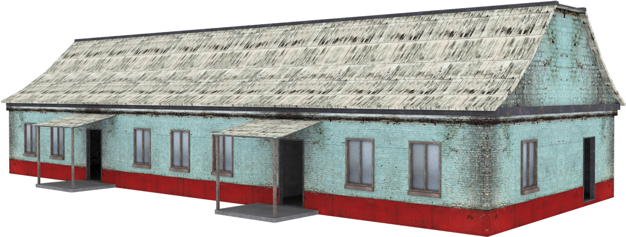 Each House Has It's Own Wall And Floor Textures, Most - Roof (1280x720)