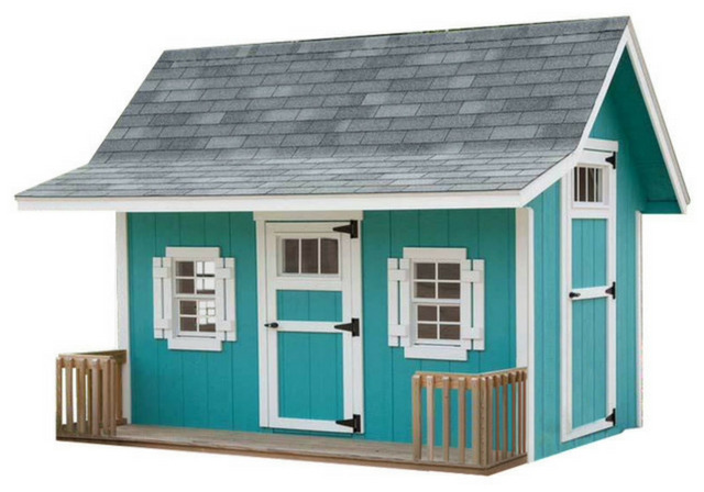 Fit Classic A-frame Playhouse - Alpine Structures Amish Made Ez-fit Classic A-frame (640x640)