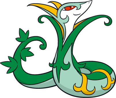 See That Girl Her Name Is Sunraker, Because She Will - Pokemon Serperior (402x339)