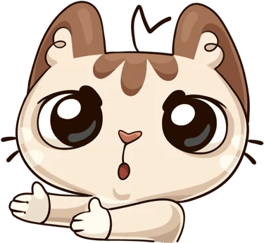 Oscar The Cute Kitten Imessage Stickers Messages Sticker-8 - Cartoon (512x512)