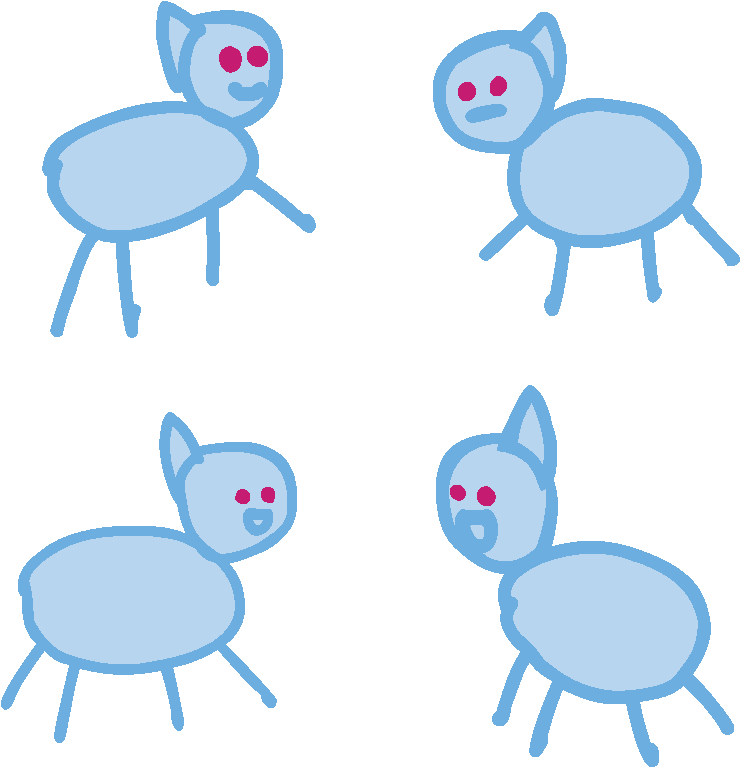 Poni Doodles By Tech-kitten - My Little Pony: Friendship Is Magic (811x803)