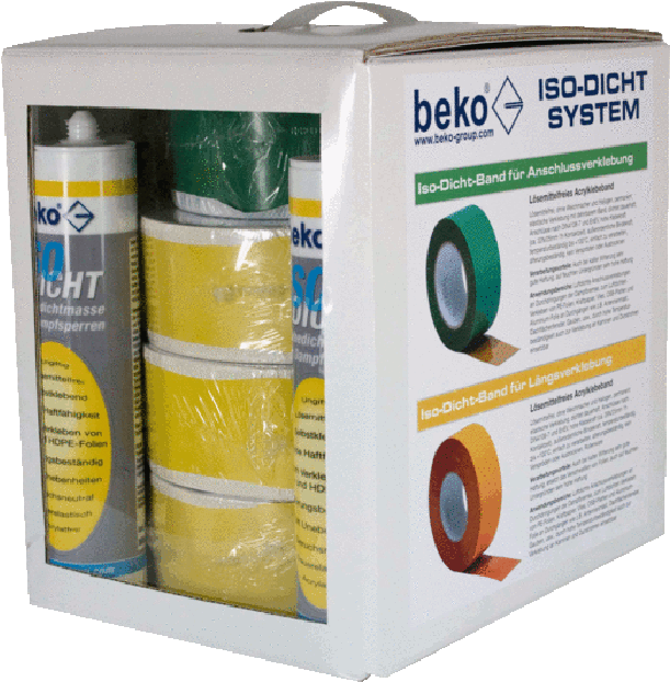 Beko Iso-dicht Systembox - Beko Iso-dicht Systembox - Zur Verklebung Von Dampfbremsen (800x700)