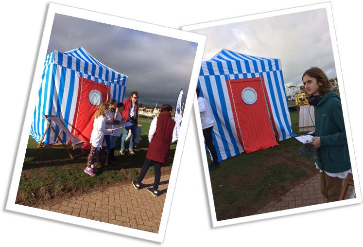 We Were Out On Paignton Seafront To Ask Members Of - Banner (829x529)