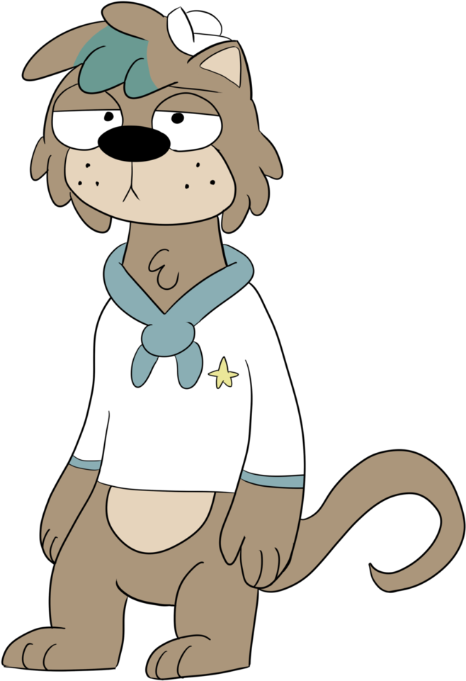 Otter Lad By Oceanhazel - Cartoon (775x1031)