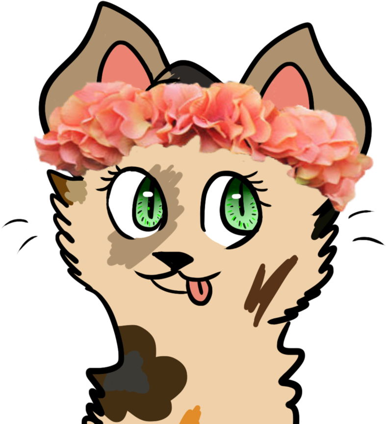 Wouldn't Be A Stream Without A Flower Crown By Furea-flight - Wouldn't Be A Stream Without A Flower Crown By Furea-flight (857x932)