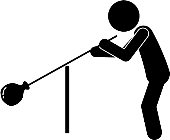 School And Study - ガラス 工芸 イラスト (640x640)