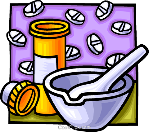 Mortar And Pestle Royalty Free Vector Clip Art Illustration - Mortar And Pestle Png Clipart (480x426)