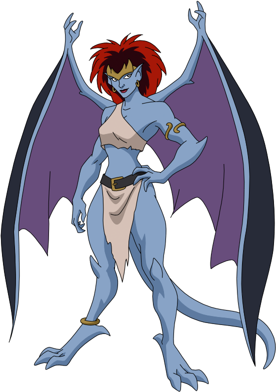 Demona By Spiedyfan-d6c8x47 - Gargoyles Demona Deviantart (600x825)