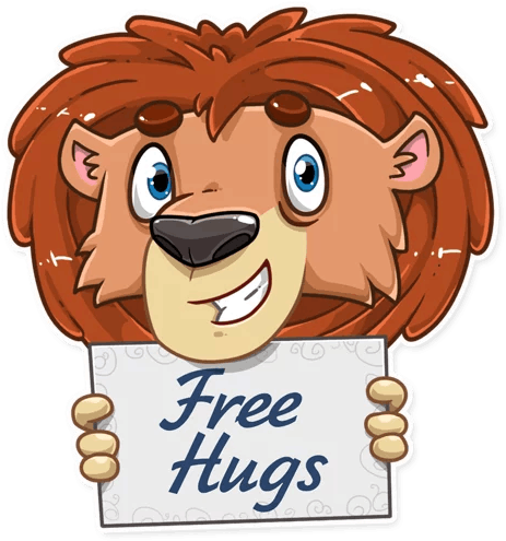 Ac/dc Transparent Png Sticker - Lion (512x512)