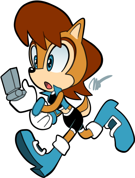 Sonic Colors Sonic Adventure Sonic Chaos Sonic Boom - Sally Sonic The Hedgehog (500x612)