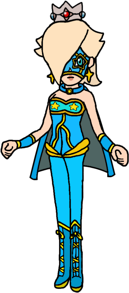 Lucha Wrestler By Katlime - Rosalina (705x1071)